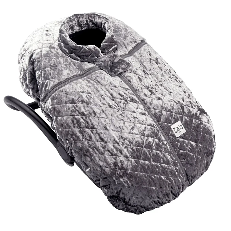 Housse de Siège d'Auto Cocoon - Velour Gris 0-12mois