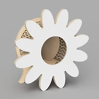 Banque en Bois - Marguerite Blanche