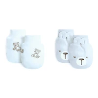 Jersey Scratch Mitts 2-pack - Bear