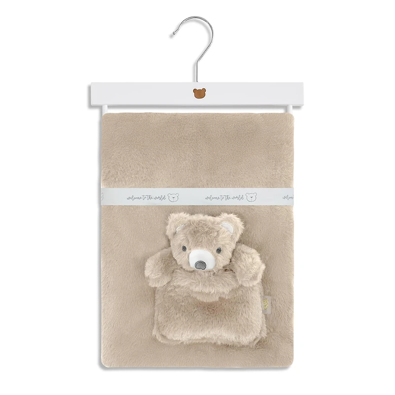 Couverture Ourson Taupe