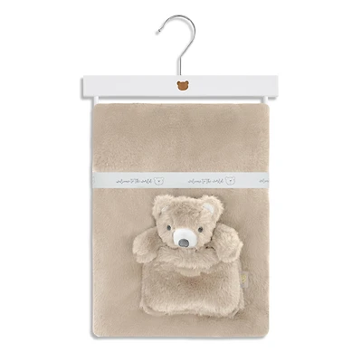Couverture Ourson Taupe