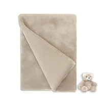 Couverture Ourson Taupe