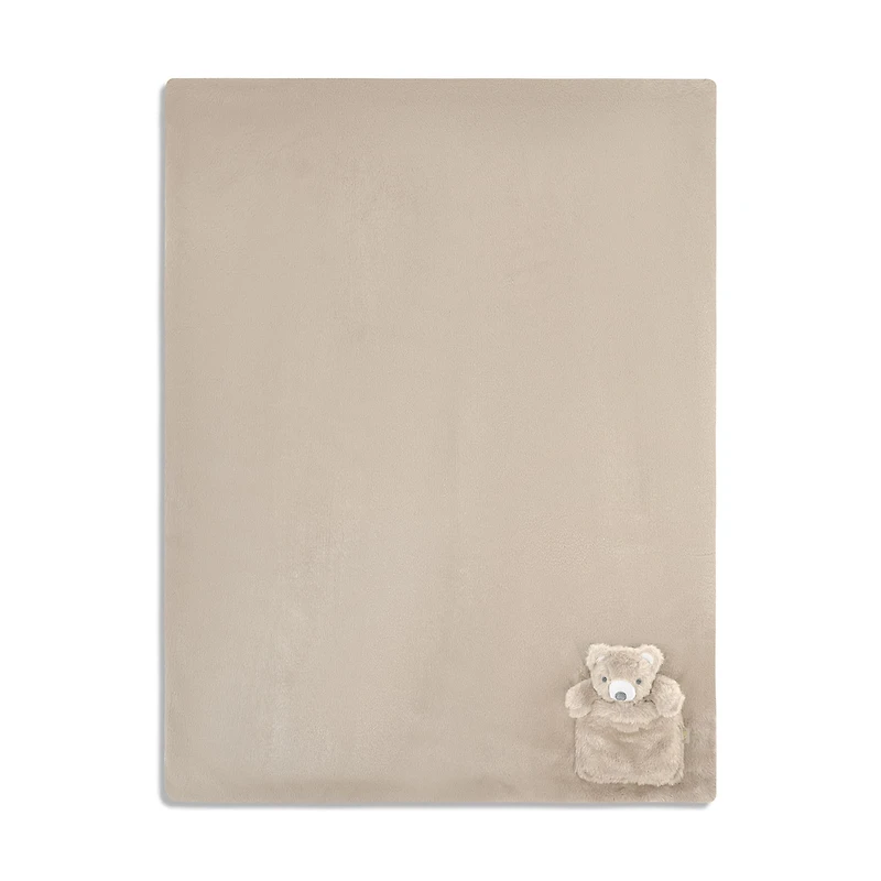 Couverture Ourson Taupe