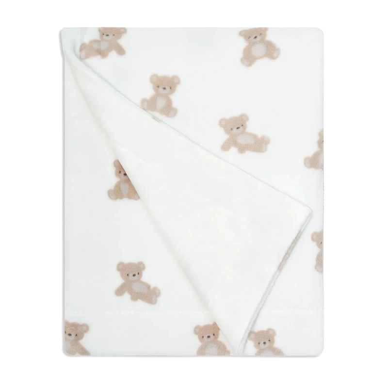 Printed Plush Blanket -Teddy