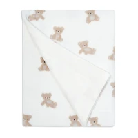 Printed Plush Blanket -Teddy