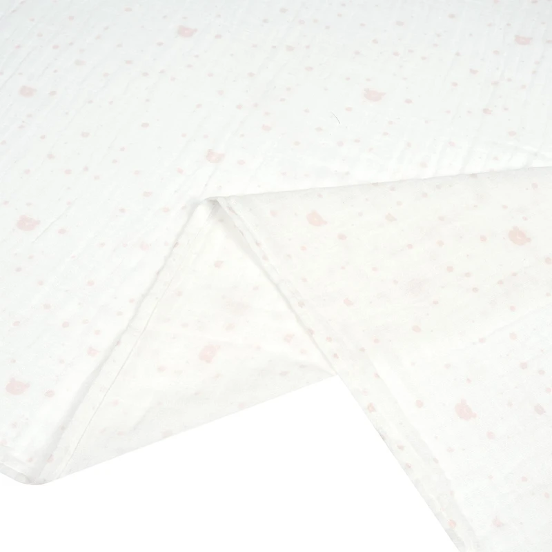 2pk Muslin Swaddles-bear