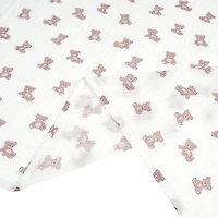 2pk Muslin Swaddles-bear