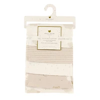 3pk Flannel Receiving Blankets