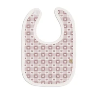 Teddy-3pk Muslin Milk Bibs