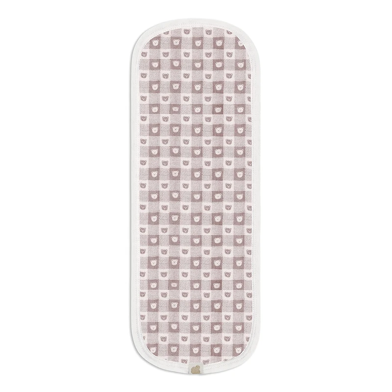 3pk Muslin Burp Cloth-bear