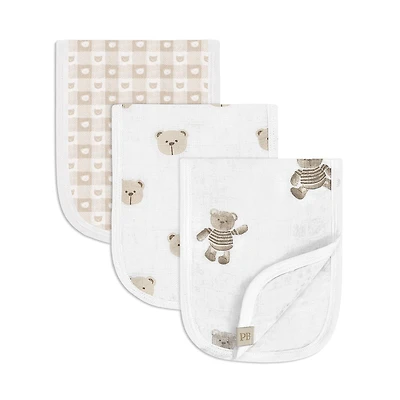Lange D'épaule(3)oursons Beige