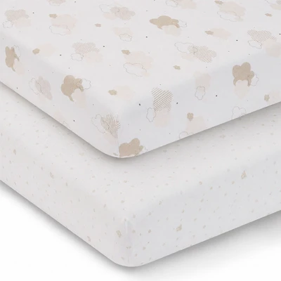 Draps Contour en flanelle pour Couchette (2
