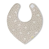 Bibs (3) + Cuddly Plush - Beige Teddy
