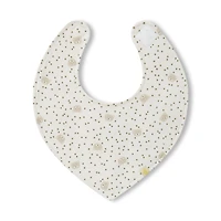 Bibs (3) + Cuddly Plush - Beige Teddy