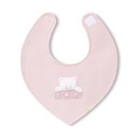 Bibs (3) + Cuddly Plush - Pink Teddy