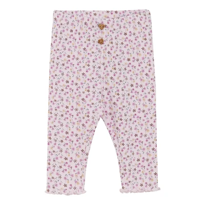 Flower Rib Legging 1-12m