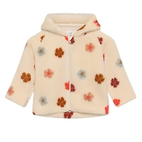 Veste Teddy Fleurs 3-18m