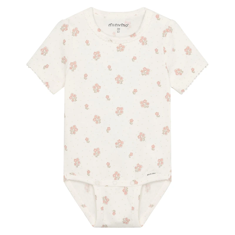 Flower Print Bodysuit 6-24m