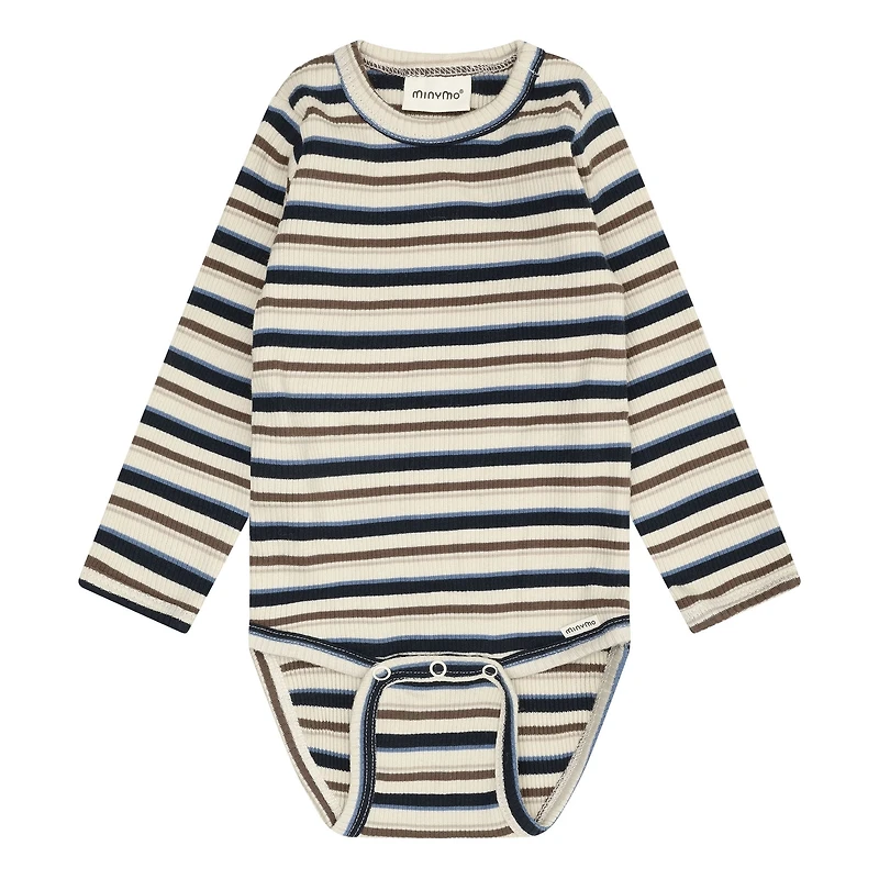 Stripe Rib Bodysuit 6-24m