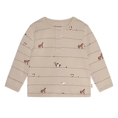Farm Animals Aop T-shirt 6-24m