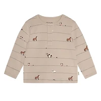 Farm Animals Aop T-shirt 6-24m