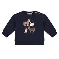 Gilet Ouaté Animal Ferme 6-24mois
