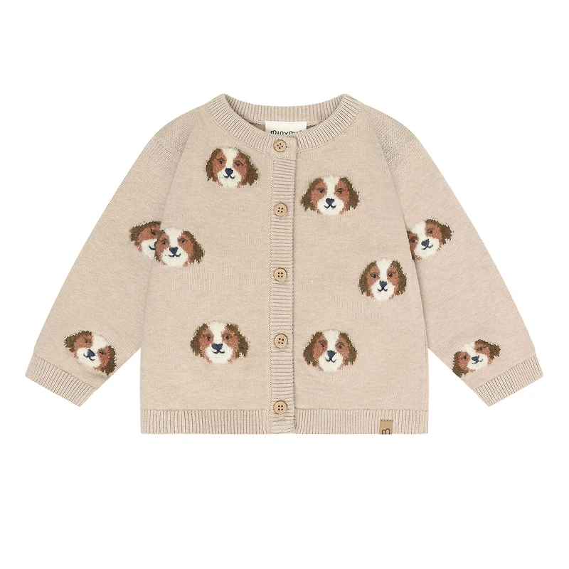 Cardigan Tricot Chien 6-24mois
