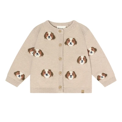 Cardigan Tricot Chien 6-24mois