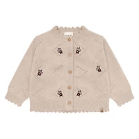 Cardigan Tricot Broderie 6-24mois
