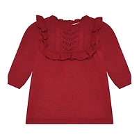 Red Knit Dress 6-24m