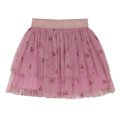 Jupe Tulle Cerises 3-10ans