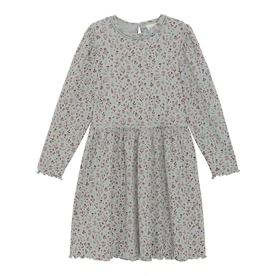 Robe Imprimée Fleurs 3-8ans