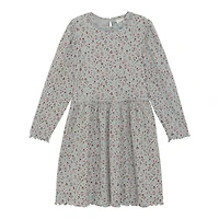 Robe Imprimée Fleurs 3-8ans