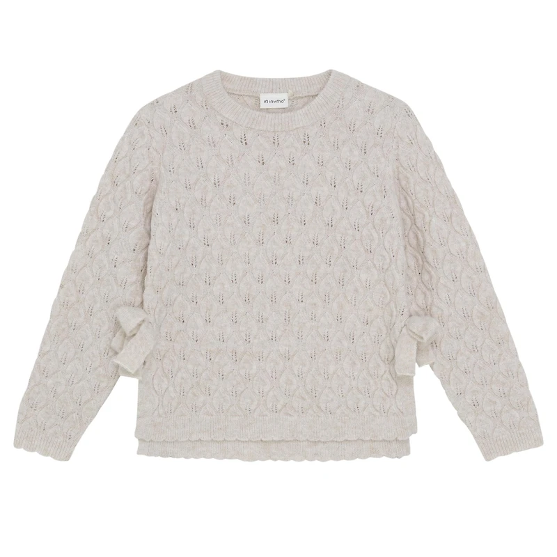 Bow Knit Sweater 3-8