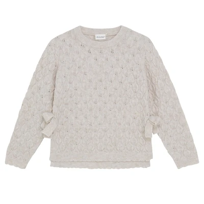 Bow Knit Sweater 3-8