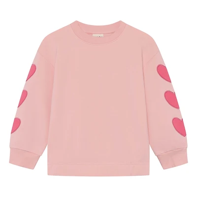 Gilet Ouaté Coeur 3-8ans