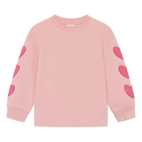 Gilet Ouaté Coeur 3-8ans