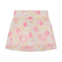Jupe Imprimée Fleurs 3-8ans