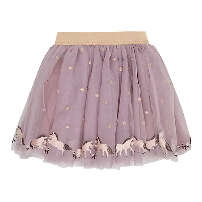 Jupe Tulle Broderie Cheval3-12
