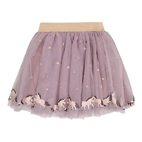 Jupe Tulle Broderie Cheval3-12