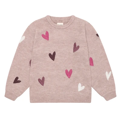 Pull Tricot Coeur 3-12