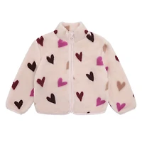 Veste Sherpa Teddy Coeur 3-12