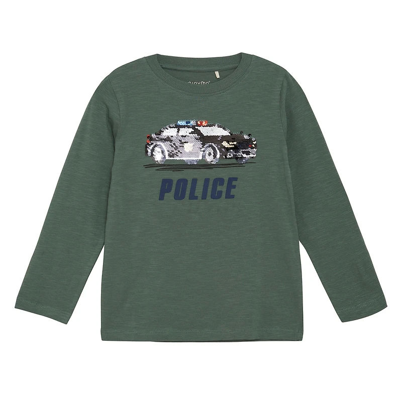 Reversible Glitter T-shirt 3-8