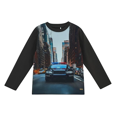 Police Car T-shirt 3-8