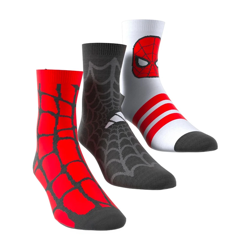 Spiderman 3-Pack Socks Sizes 5-10