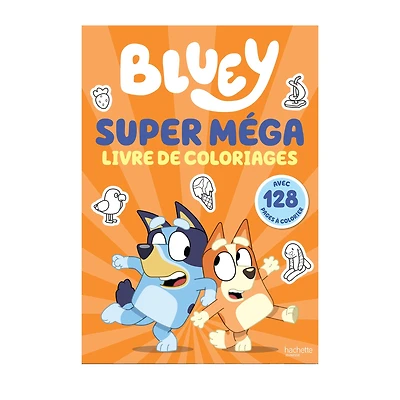Bluey - Super Méga Livre de Coloriages