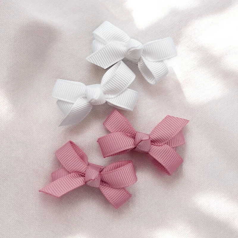 Mini Bows Clips (4