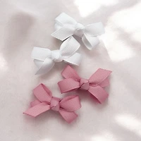 Mini Bows Clips (4