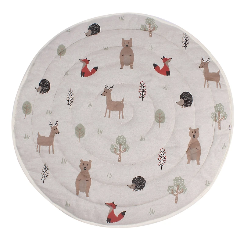 Quilted Playmat - Forest Friends