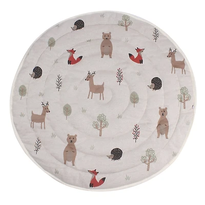 Quilted Playmat - Forest Friends